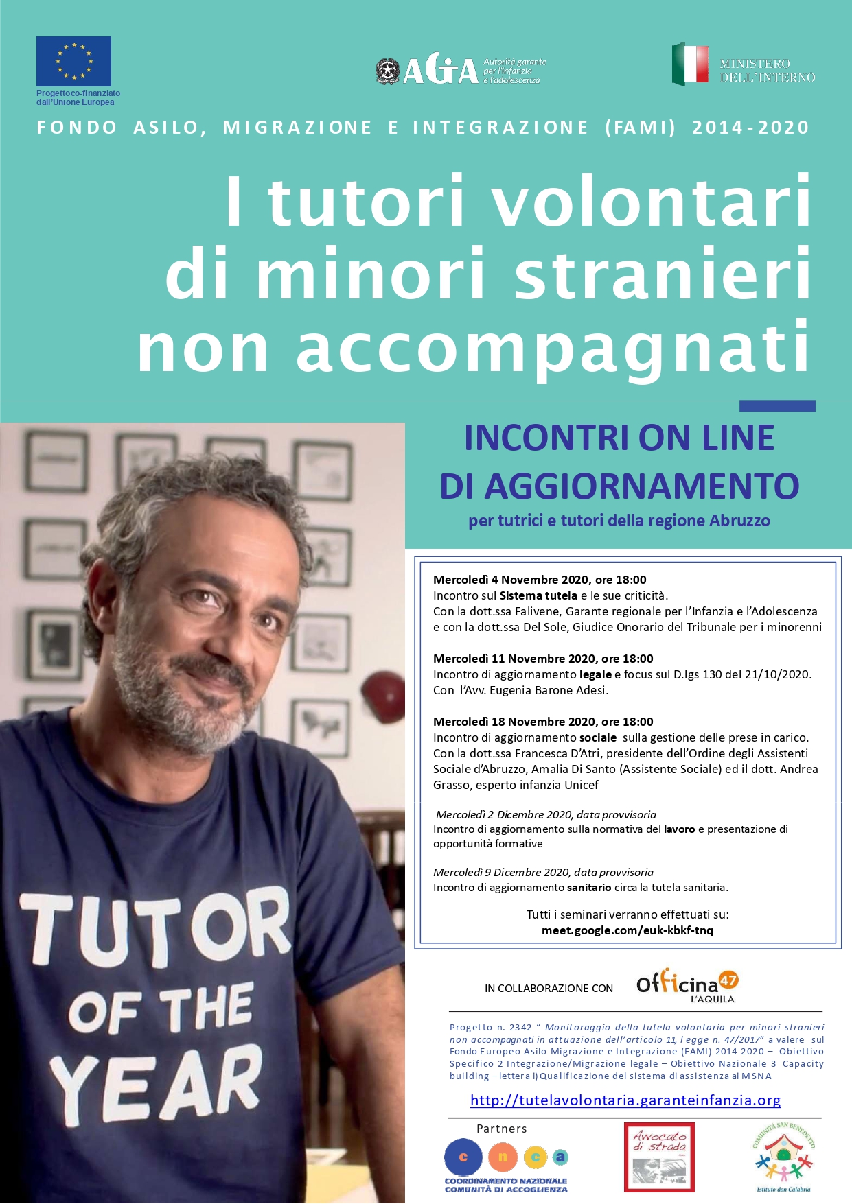 I tutori volontari di minori stranieri non accompagnati